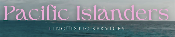 Pacific Islanders linguistic logo