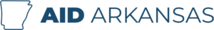 AID Logo Horizontal Outline – Deep Justice Blue