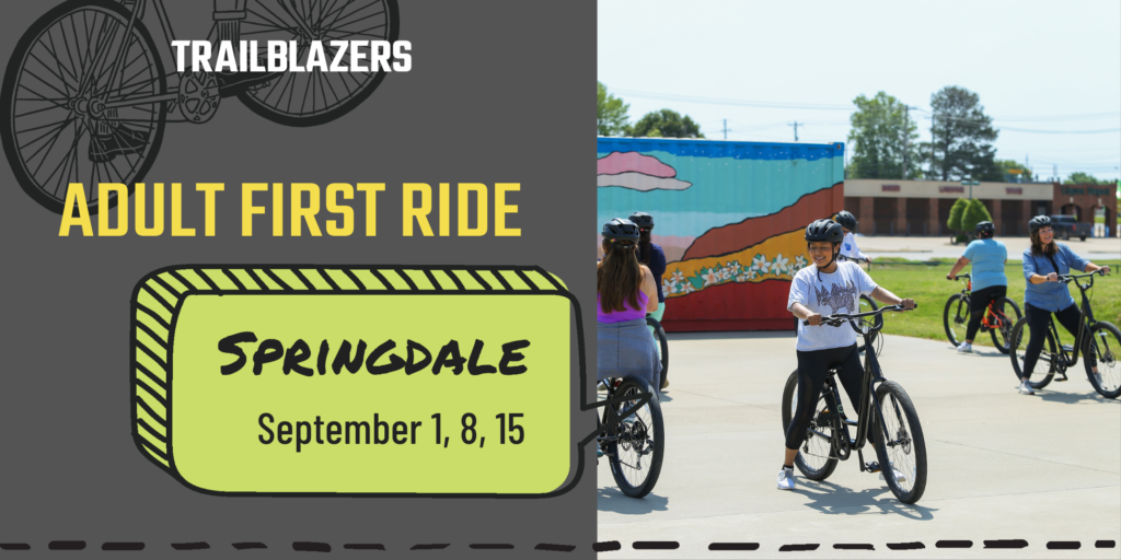 Adult First Ride in Springdale